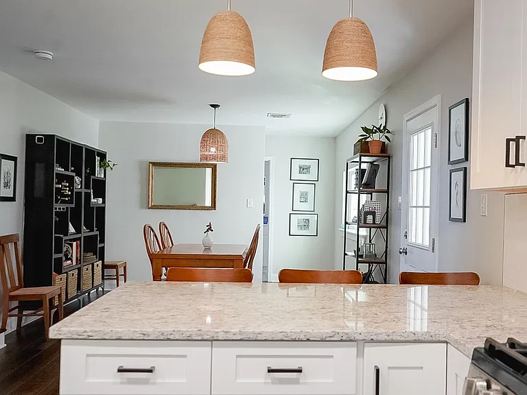 dinning room and kitchen