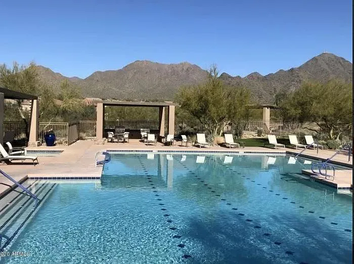 McDowell Mountain Ranch Lap pool hot tub, plus basketball, tennis and pickle ball.