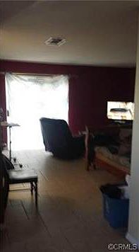 family room + fire place