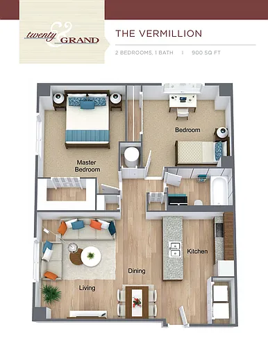 Floor plan Vermillion