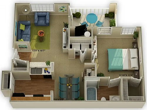 Floor plan The Oakwood