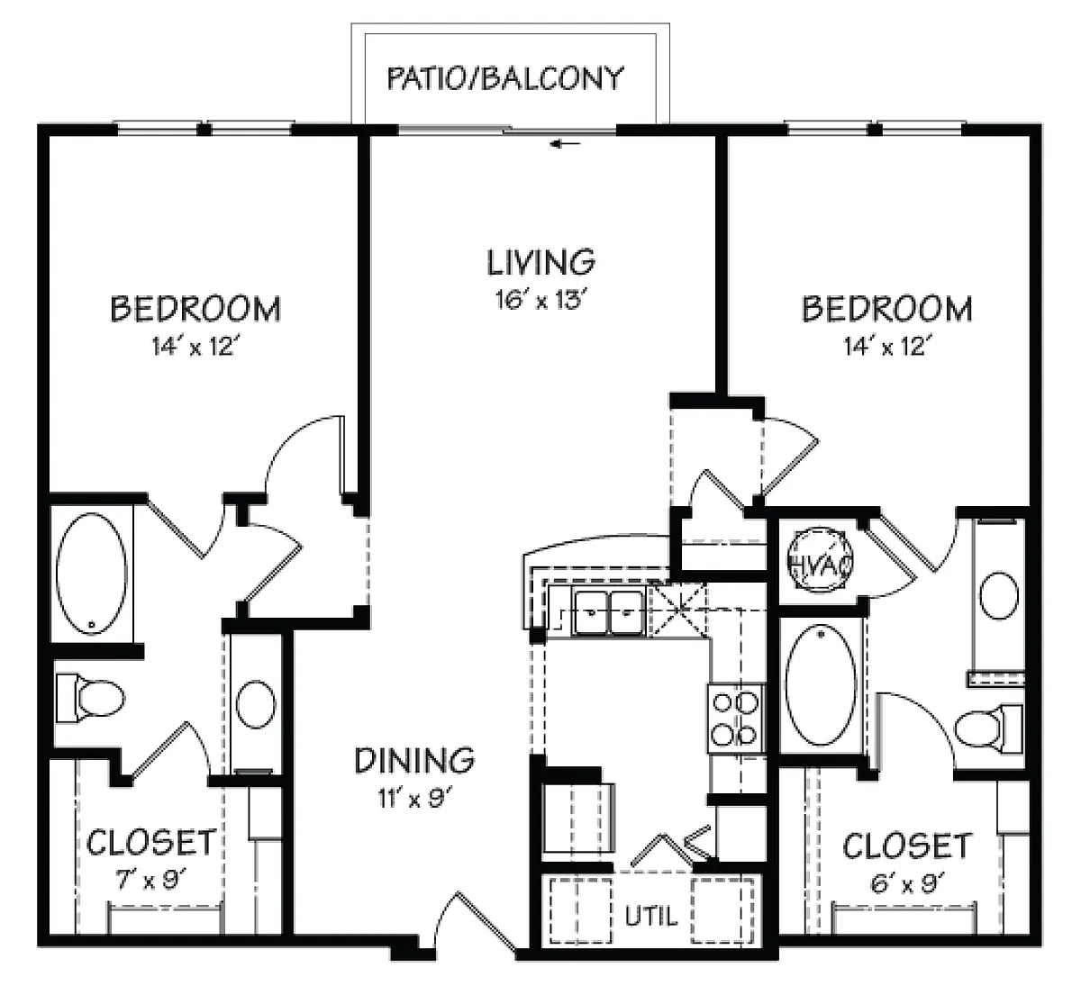 Floor plan Two A