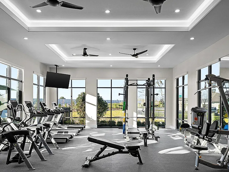 Expansive Fitness Center