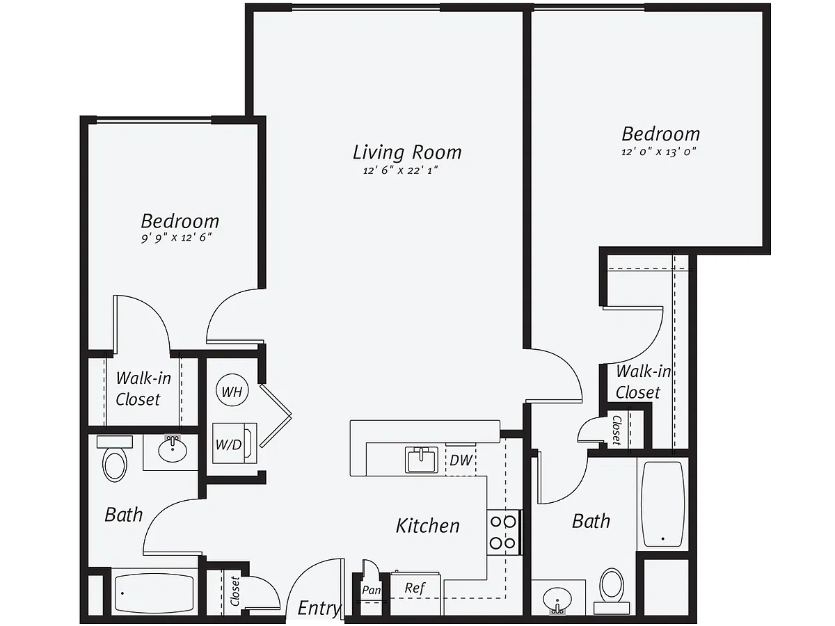 Floor plan B3