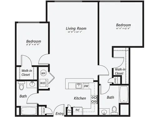 Floor plan B3