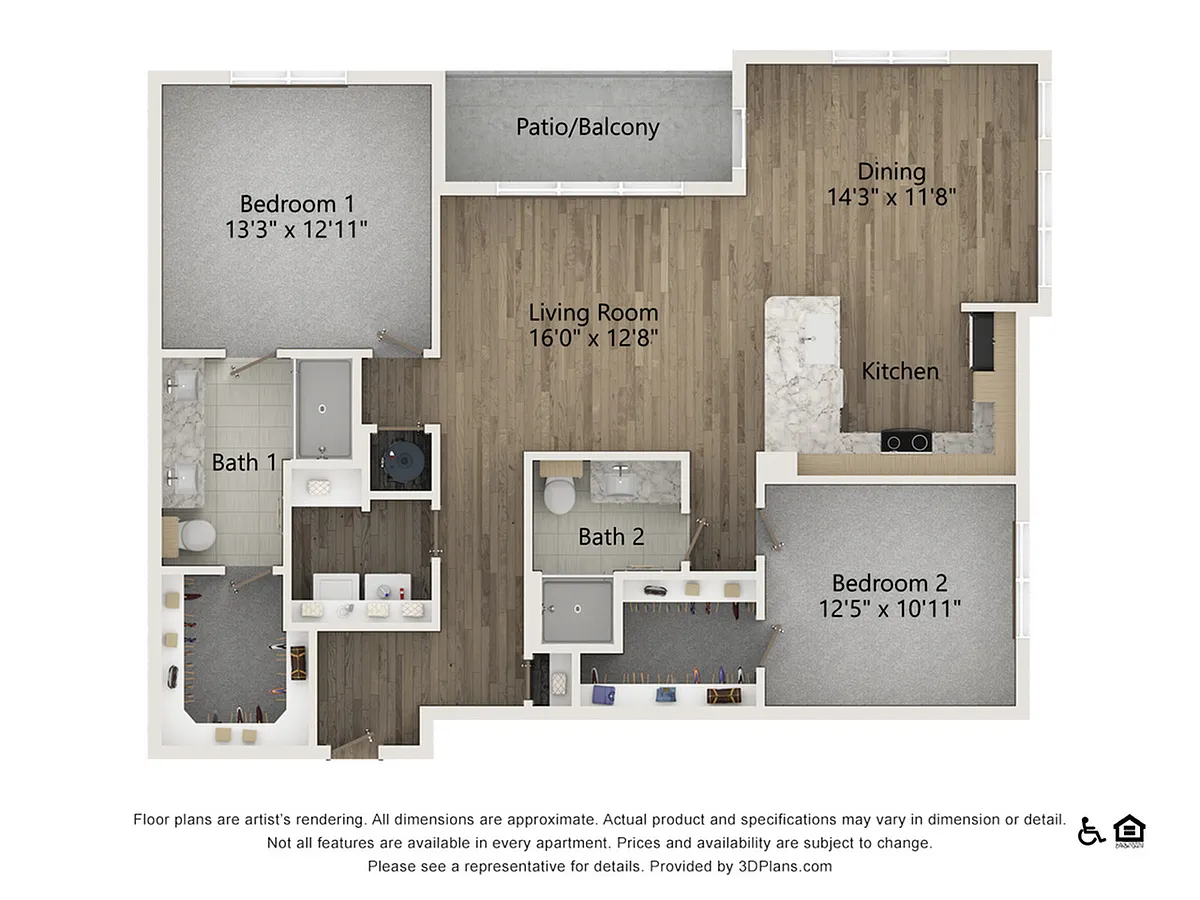 Floor plan B2