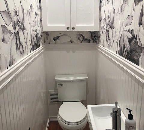 Updated Powder Room 2018