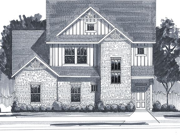 The Ashland - Craftsman 1 - Side Entry Garage Vinyl