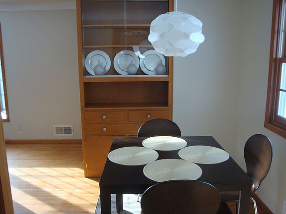 Dining Area with Built-in Hutch