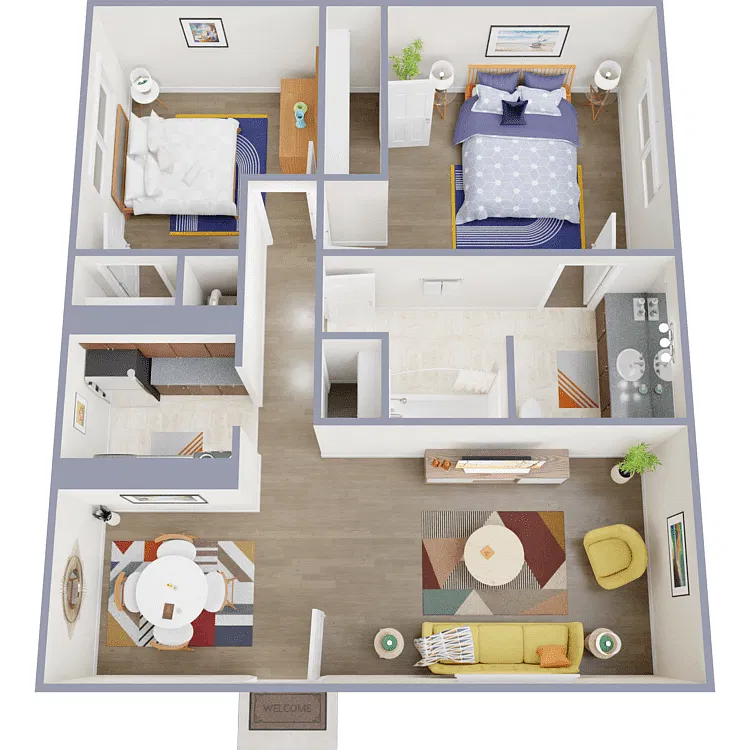 Floor plan B1