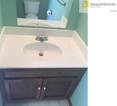 Half bath on the main floor