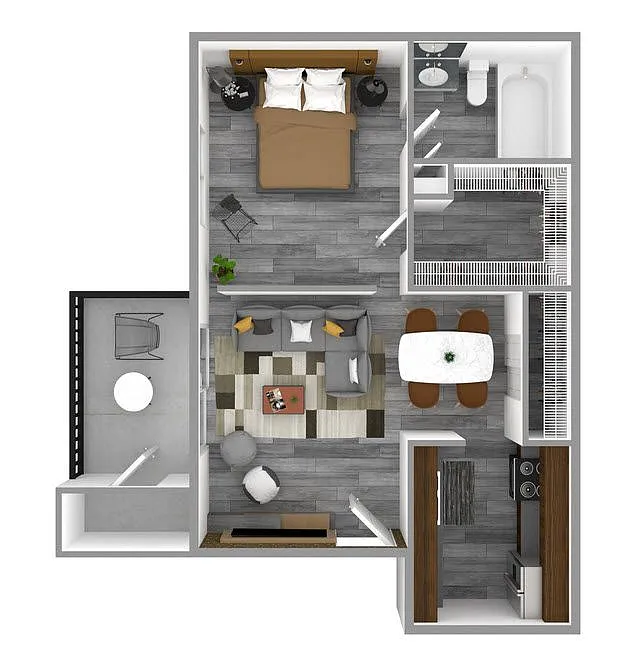Floor plan The Artist