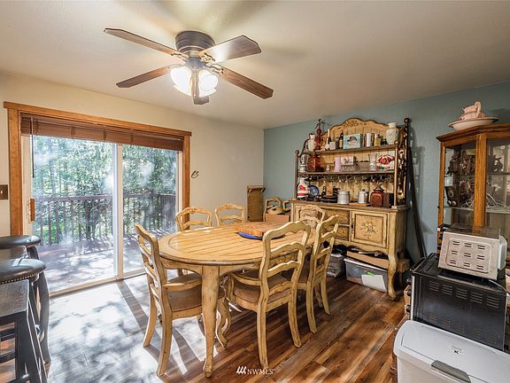 Large dining room. The sliders open to your back deck.
