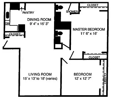Floor plan The Tuscany