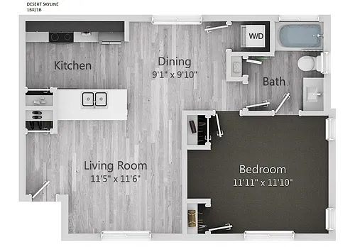 Floor plan Desert Skyline