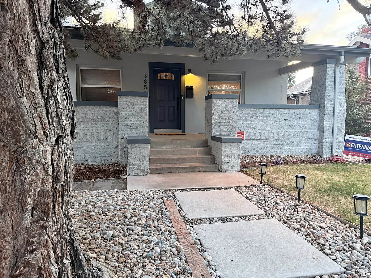Main house: Exterior street view - 3855 Meade St