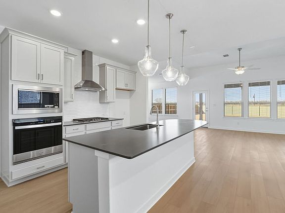 Kitchen Open to Gathering Space