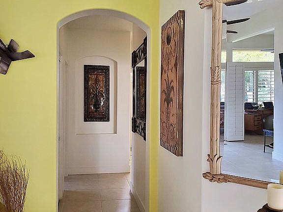 Hallway to bedrooms and bath