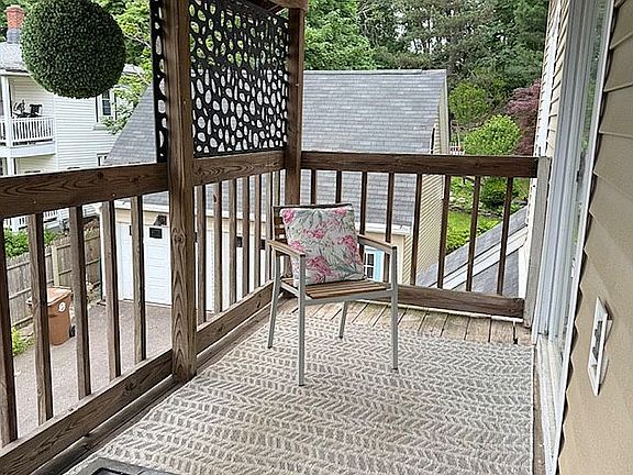 Unit 2, West facing porch 