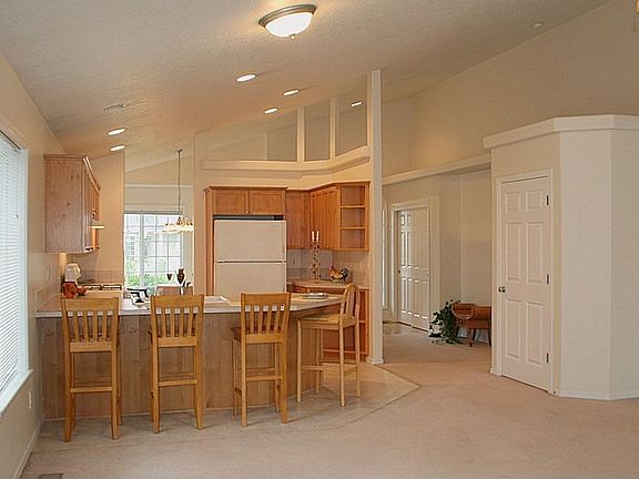 Living room to kitchen