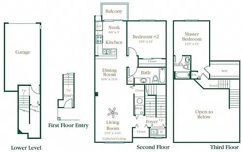 Floor plan Ellington