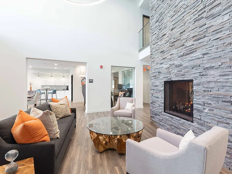 Clubroom Fireplace
