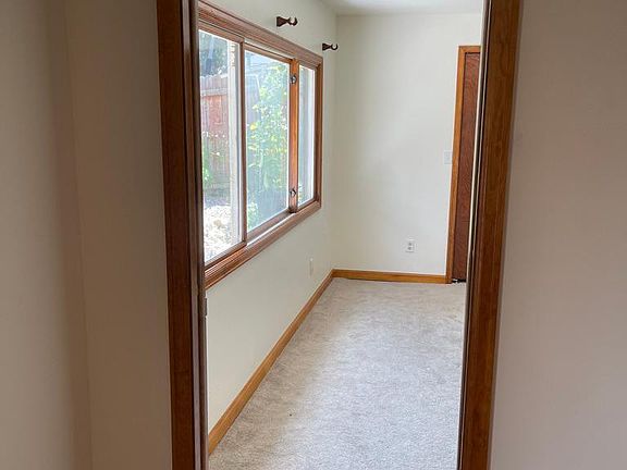 door to the first bedroom