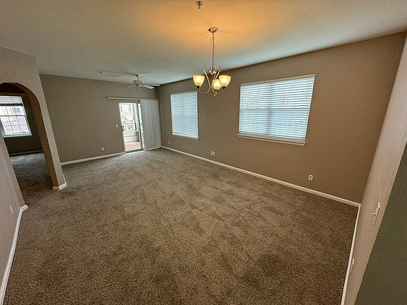 Living space from front entrance