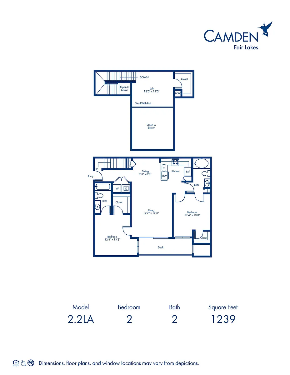 Floor plan 2.2LA