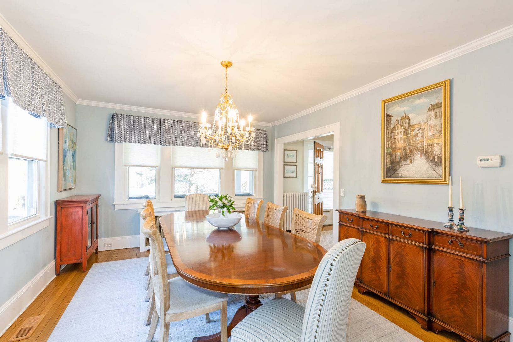  Formal Sunlit Dining Room