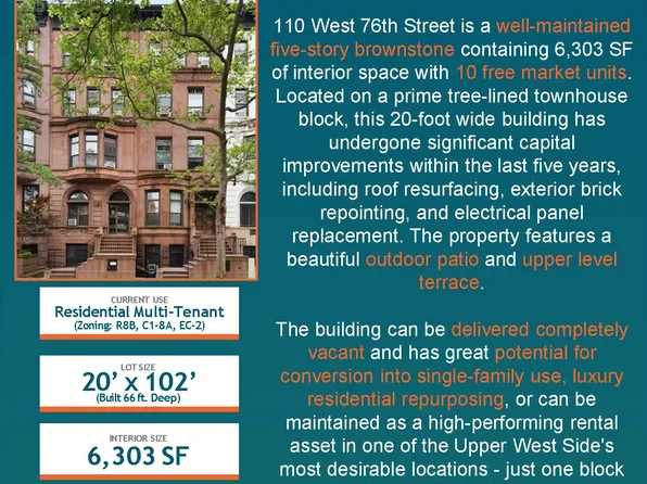 110 West 76th Street image 1 of 5