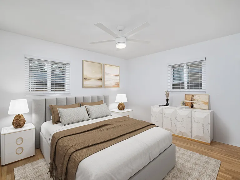 Create your ultimate relaxing retreat in this stylish, airy, and incredibly comfortable space.