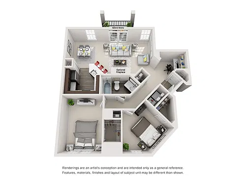 Floor plan Willow R