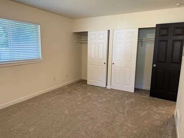 Main bedroom closets