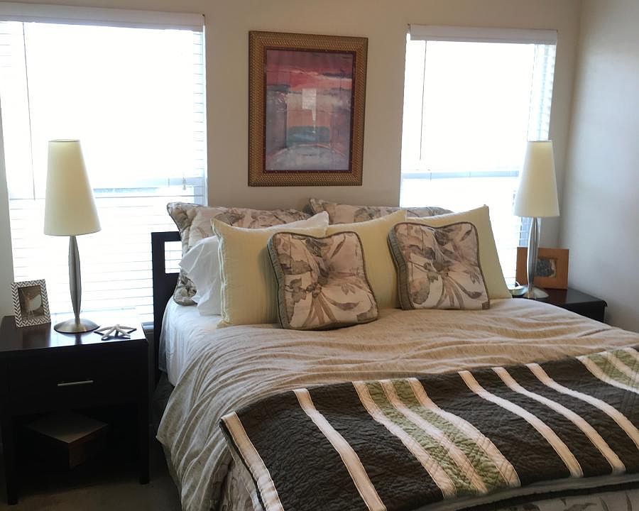 Comfortable bedrooms (Model apt shown)