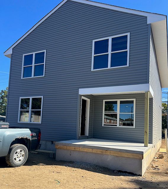 Front of house with porch