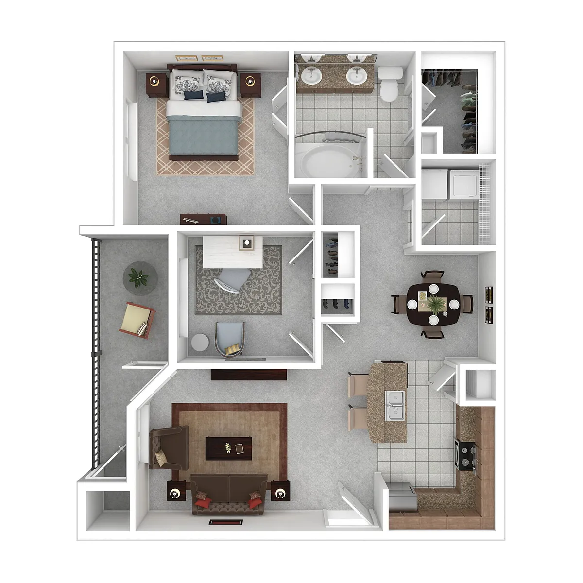 Floor plan B1