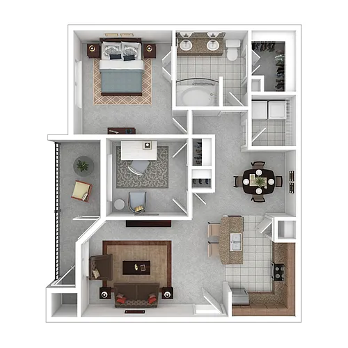 Floor plan B1