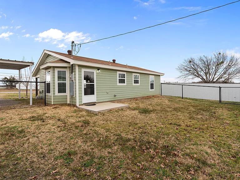 Fenced Back Yard