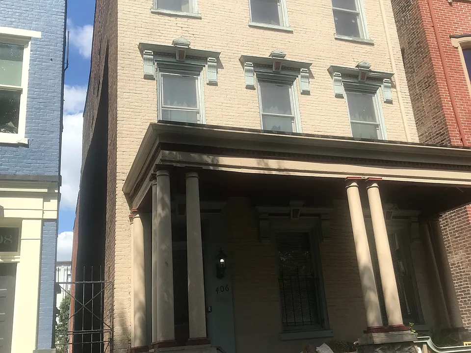 View from the street, 2nd and 3rd floor windows belong to this unit.