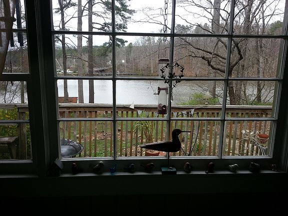 Lake view from family room