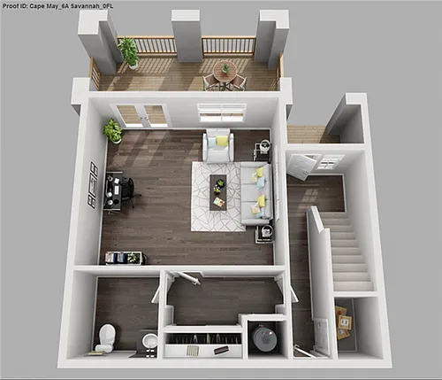 Floor plan Savannah