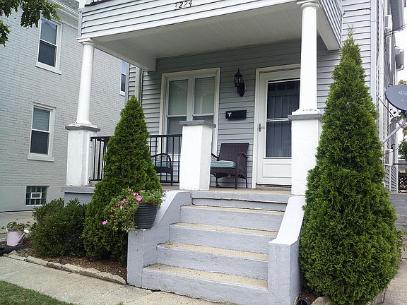Covered front porch