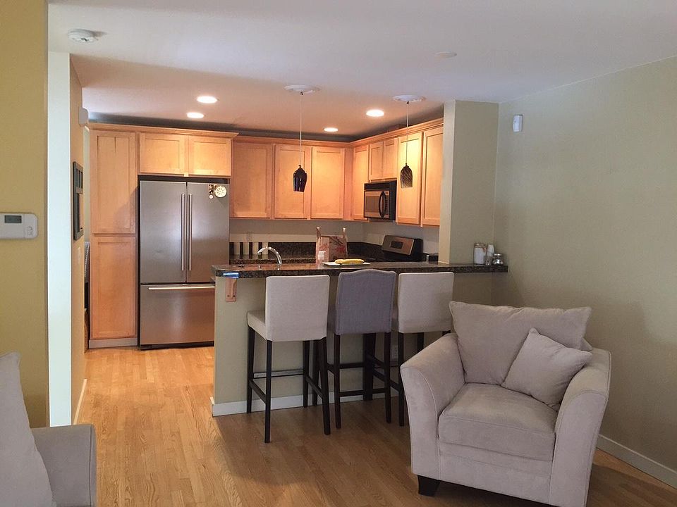 Looking from living into kitchen