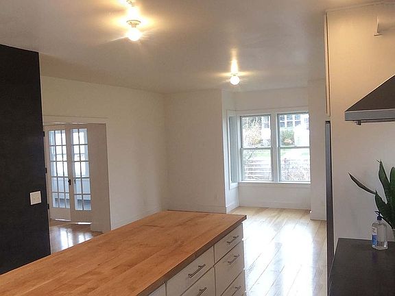 Large maple plank island