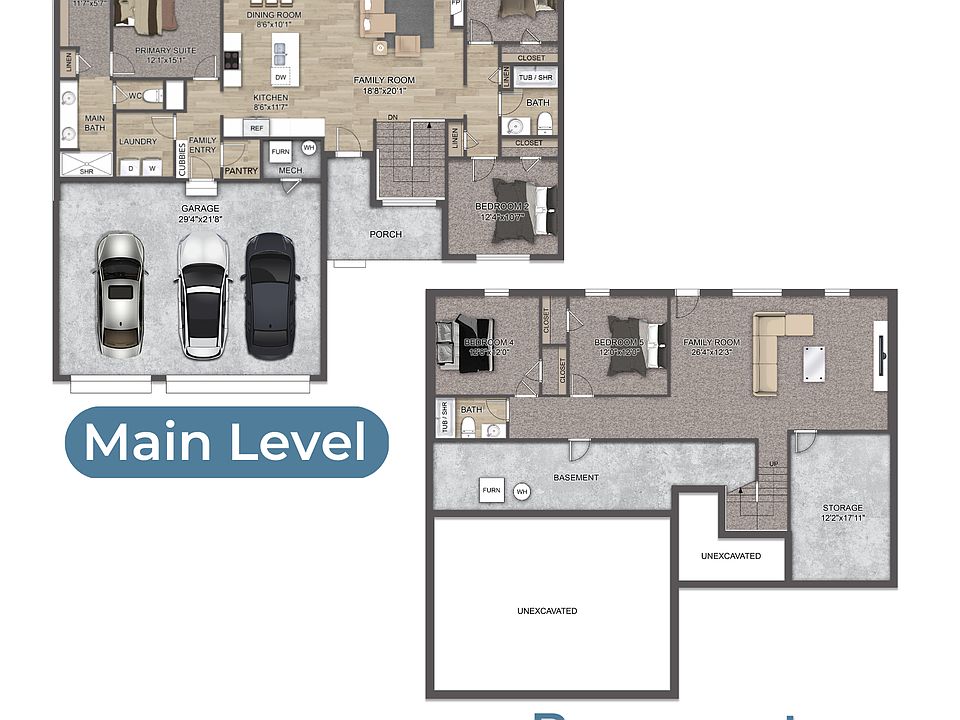 Daytona w/ Basement Plan, Lions Gate, Springfield, MO 65810 Zillow