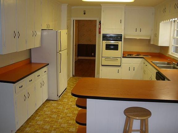 Kitchen into Dining Room