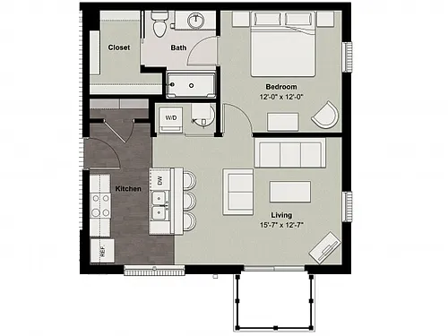 Floor plan Glen Echo