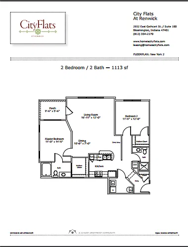 Floor plan New York 2 2.2