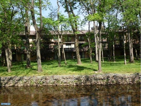 Back view of Townhouse & Creek